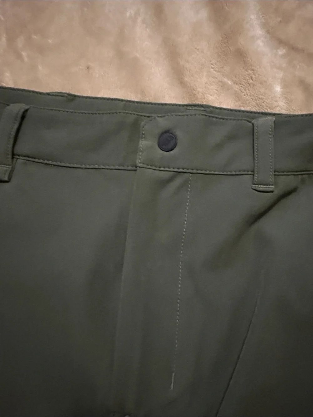 North Face Men's Olive Convertible Pants - NWT